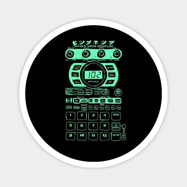 Roland SP 404 SX Sampler - Music Production - Sp 404 - Magnet | TeePublic